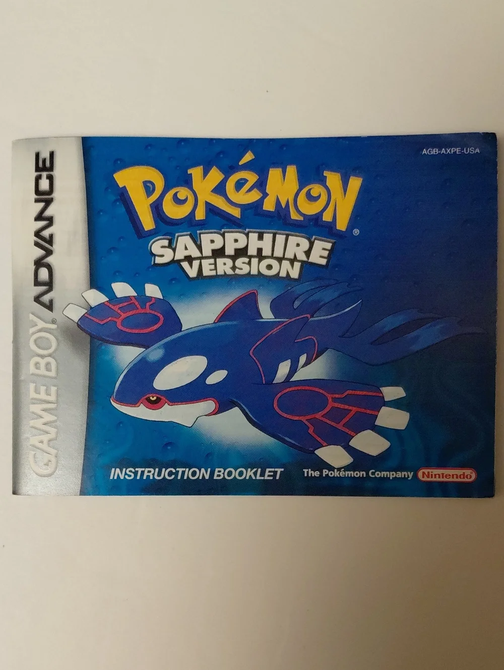 Pokemon - Sapphire Version - Instruction Booklet